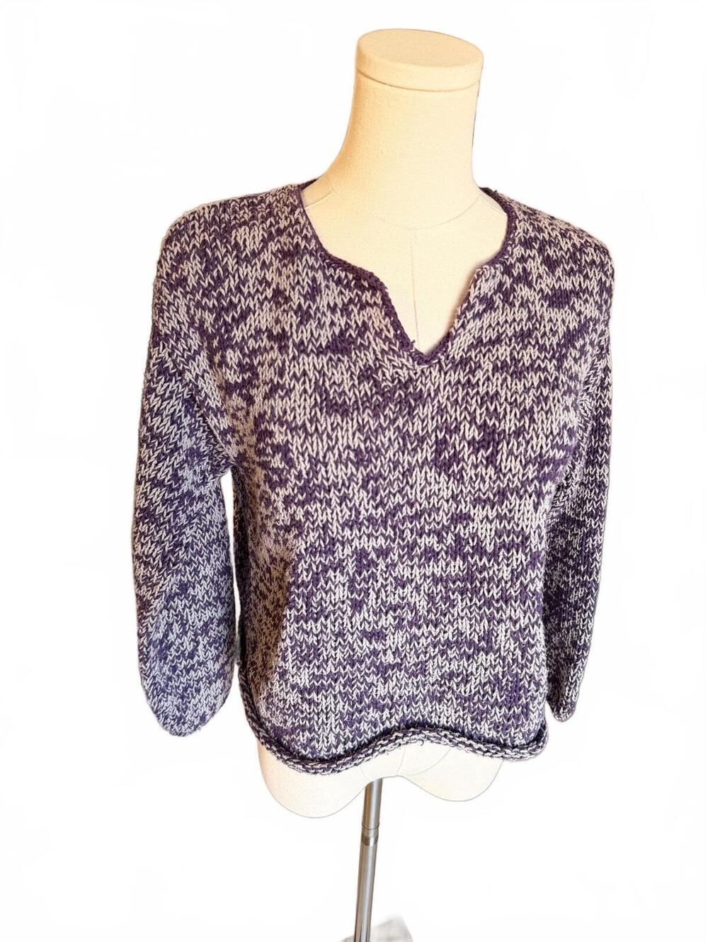 Vintage RICO 100% cotton knit sweater